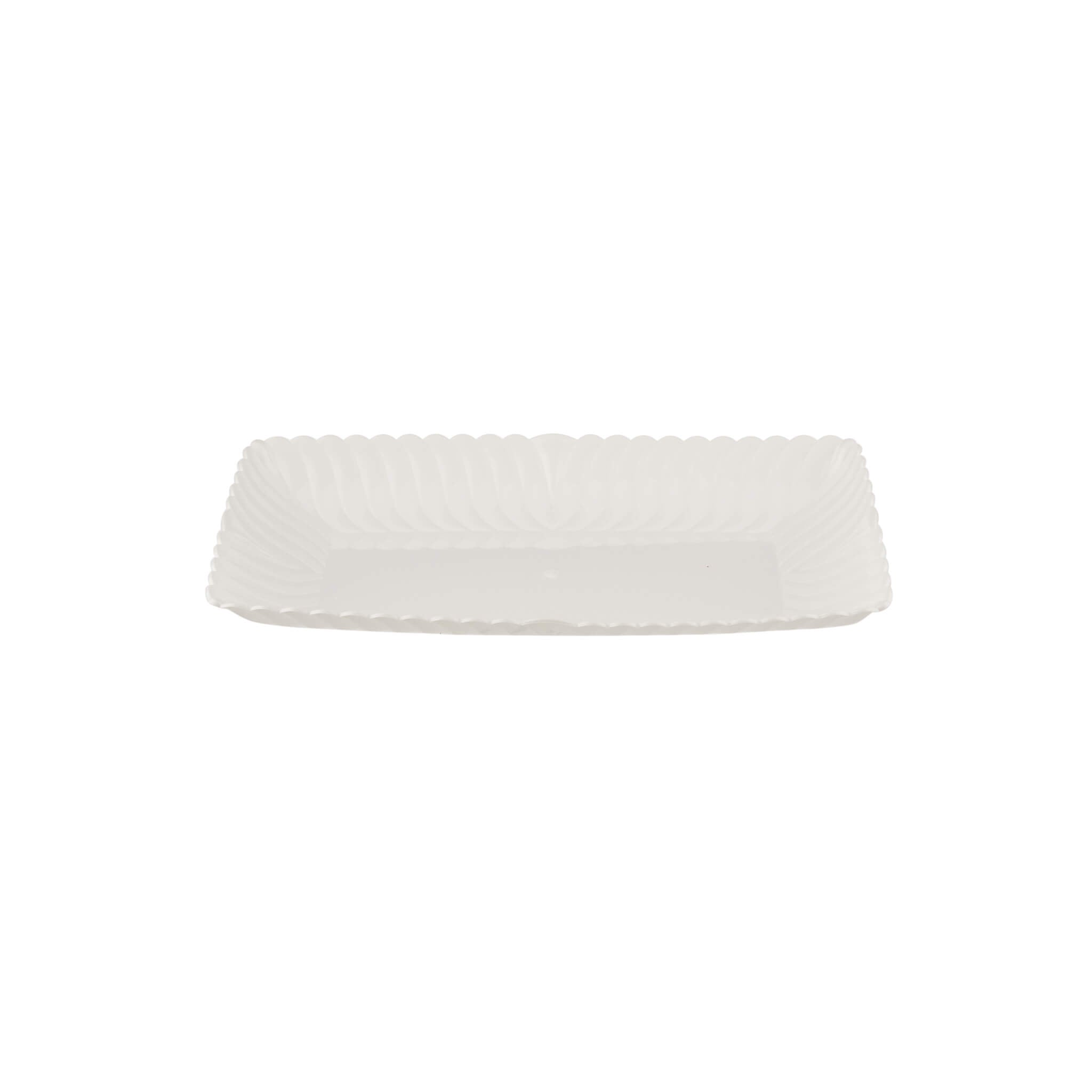 Premium Rectangle Flower Plate 4 Pieces - Hotpack Global