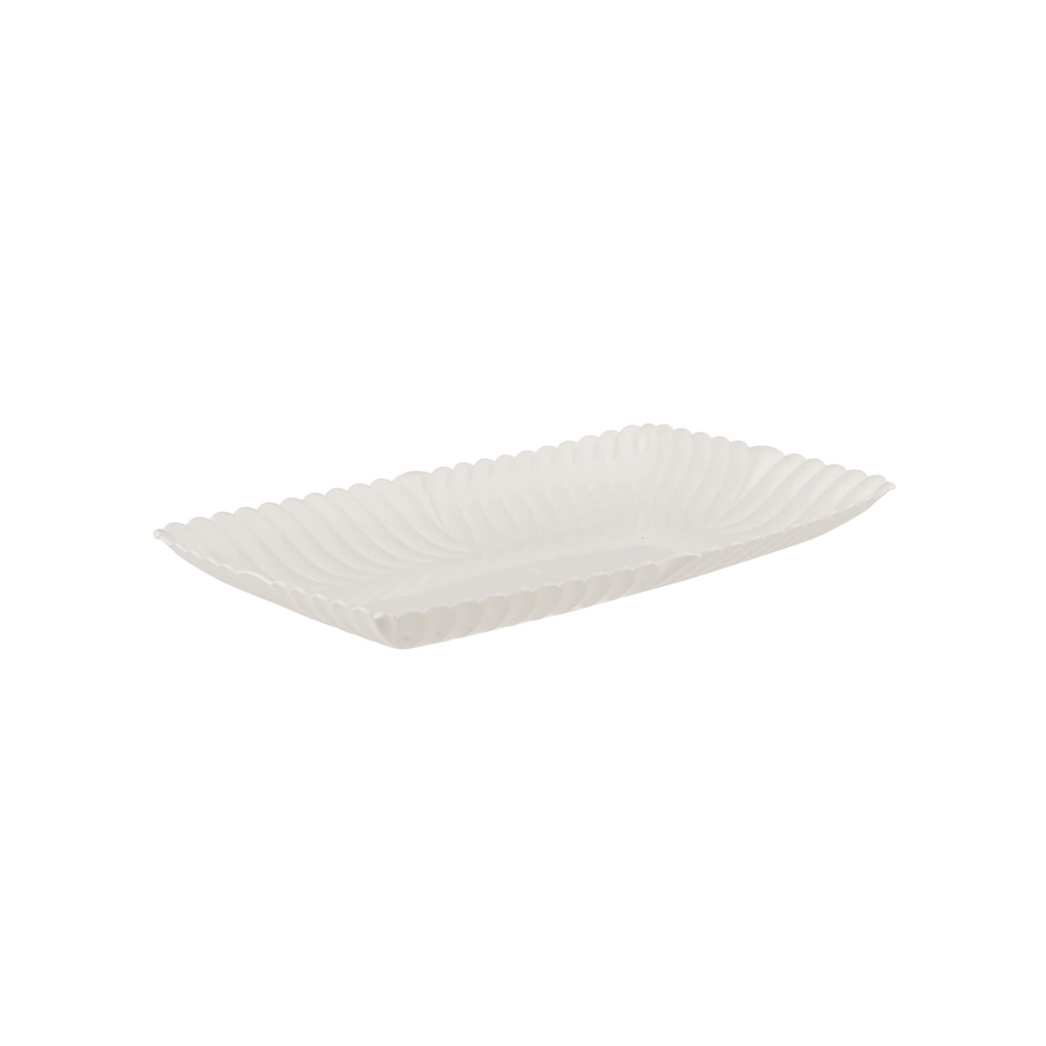 Premium Rectangle Flower Plate 4 Pieces - Hotpack Global