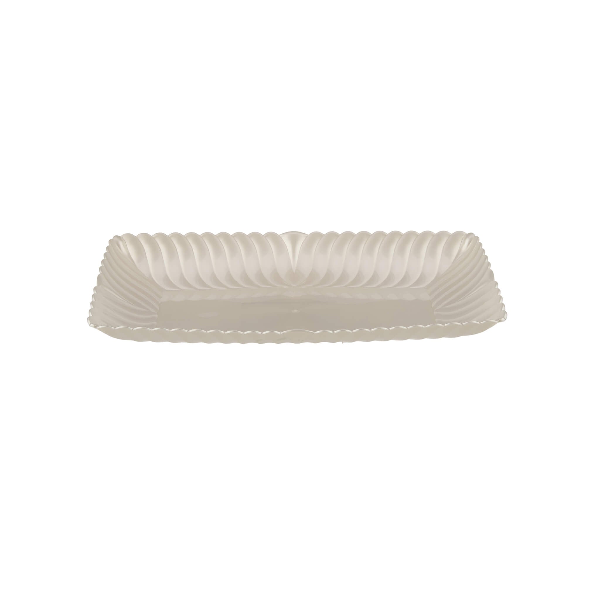Premium Rectangle Flower Plate 4 Pieces - Hotpack Global