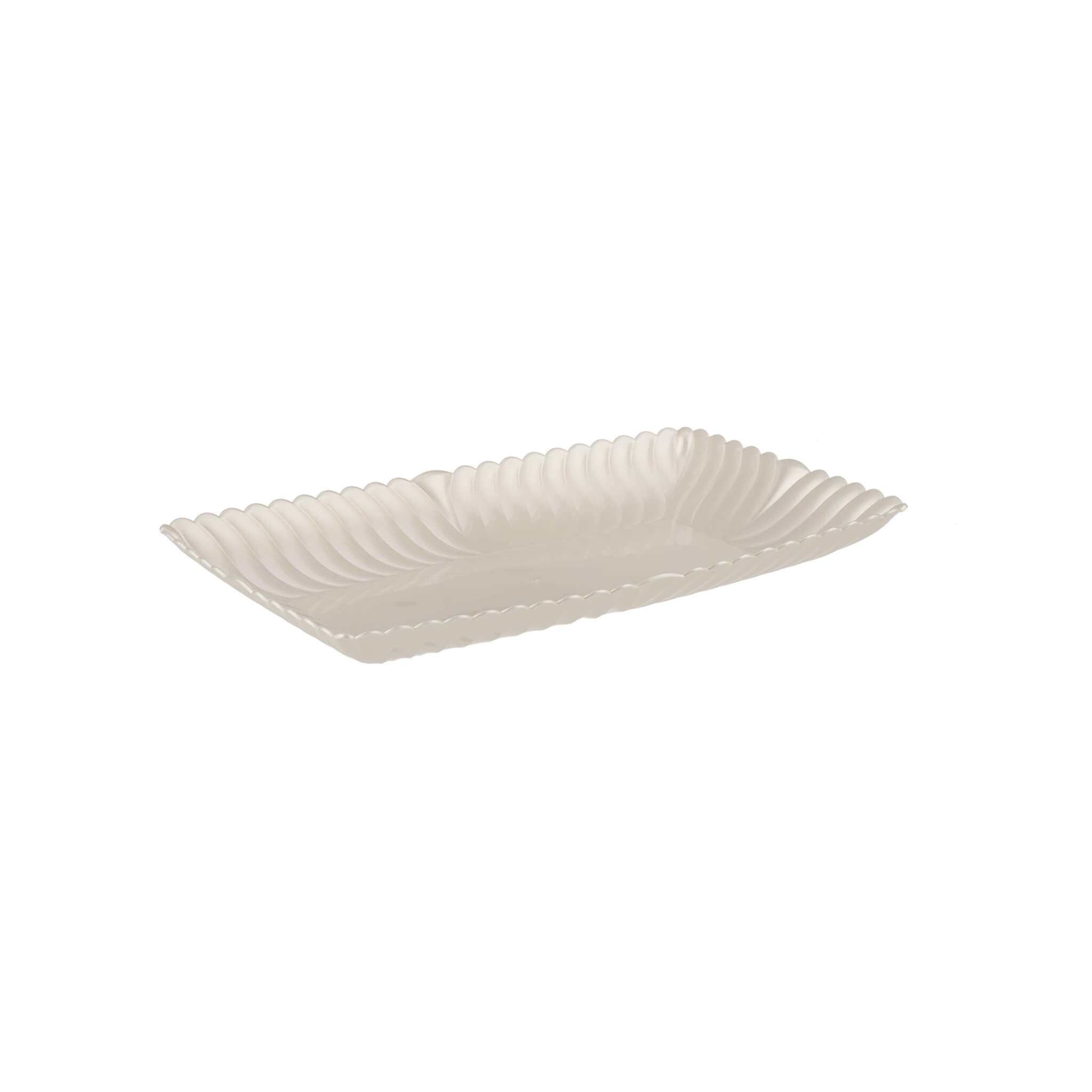 Premium Rectangle Flower Plate 4 Pieces - Hotpack Global