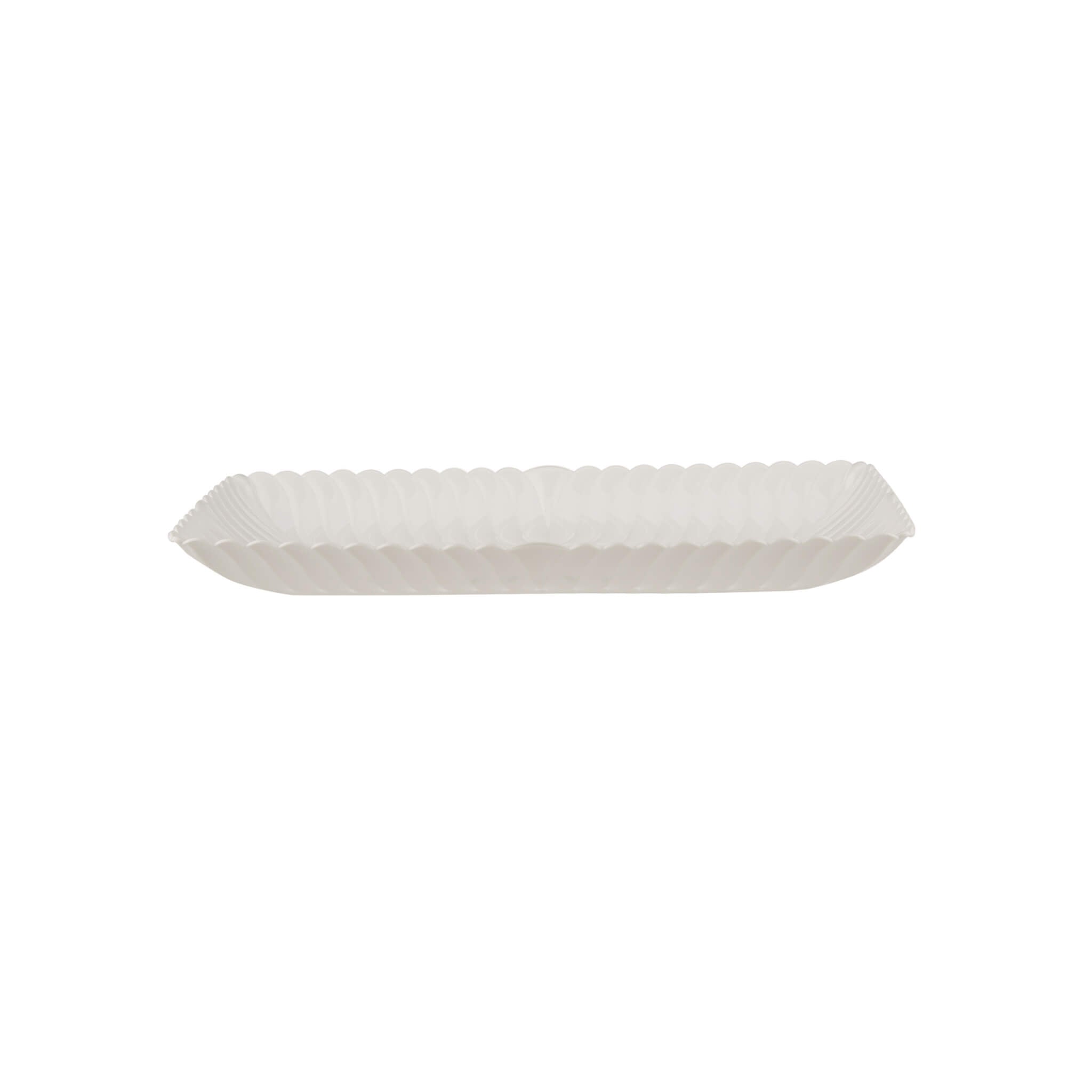 Premium Rectangle Flower Plate 4 Pieces - Hotpack Global