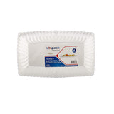 Premium Rectangle Flower Plate 4 Pieces - Hotpack Global