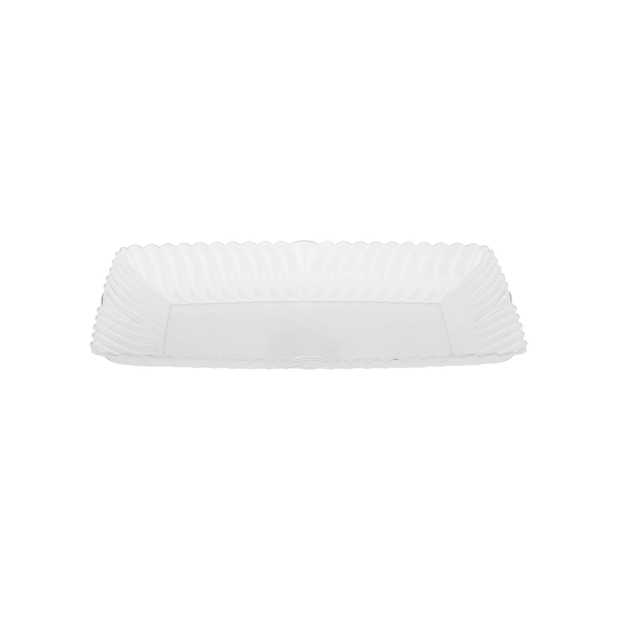 Premium Rectangle Flower Plate 4 Pieces - Hotpack Global