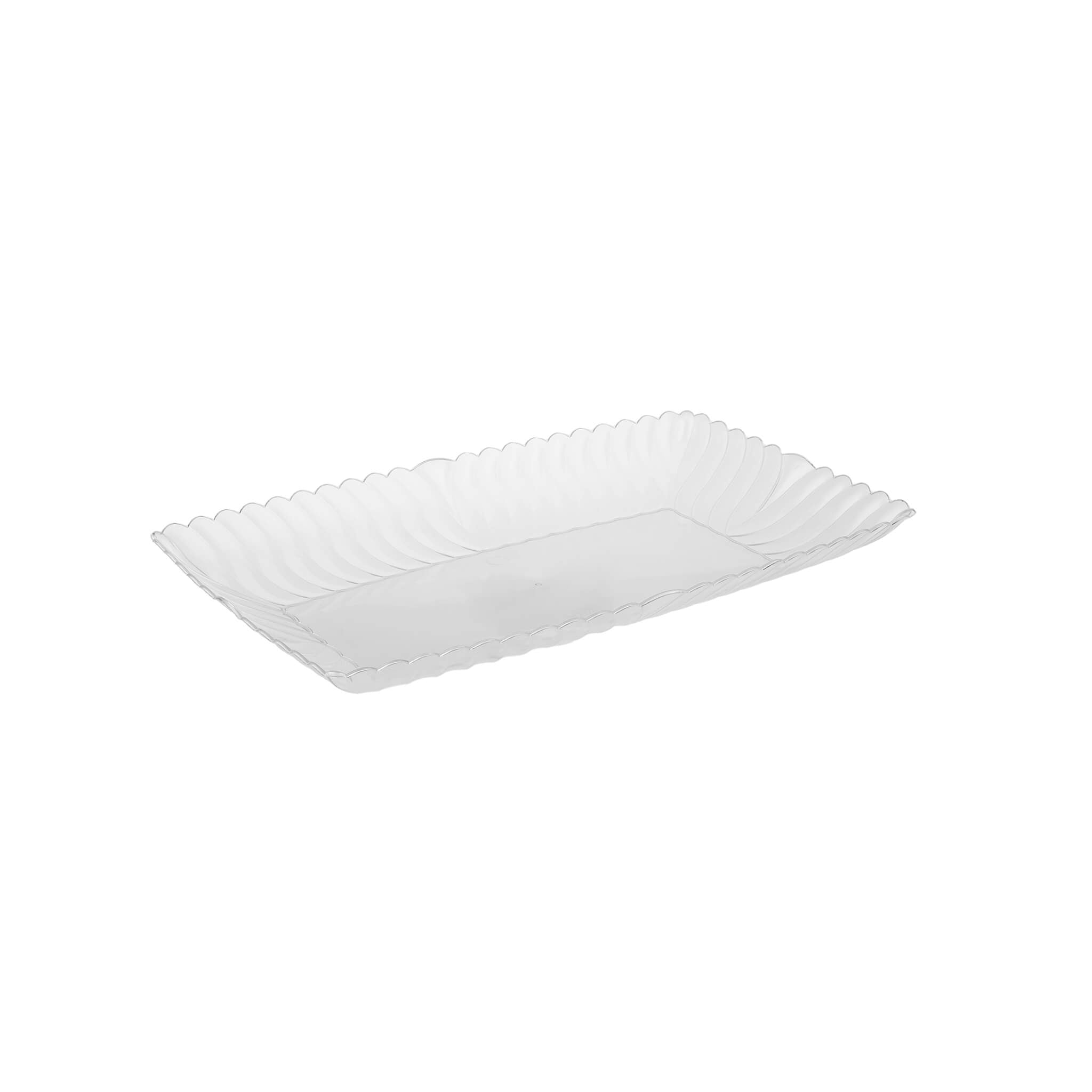 Premium Rectangle Flower Plate 4 Pieces - Hotpack Global