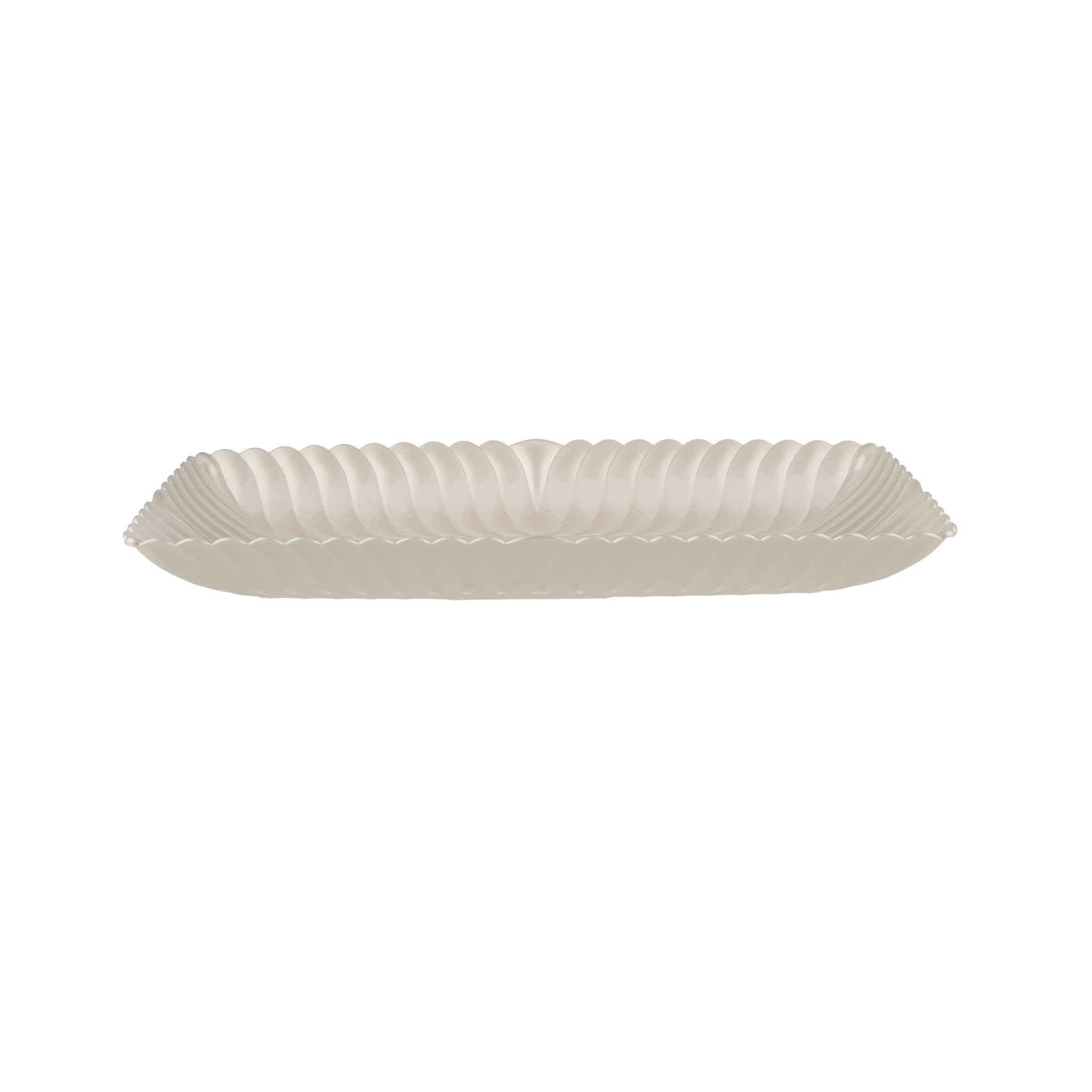 Premium Rectangle Flower Plate 4 Pieces - Hotpack Global