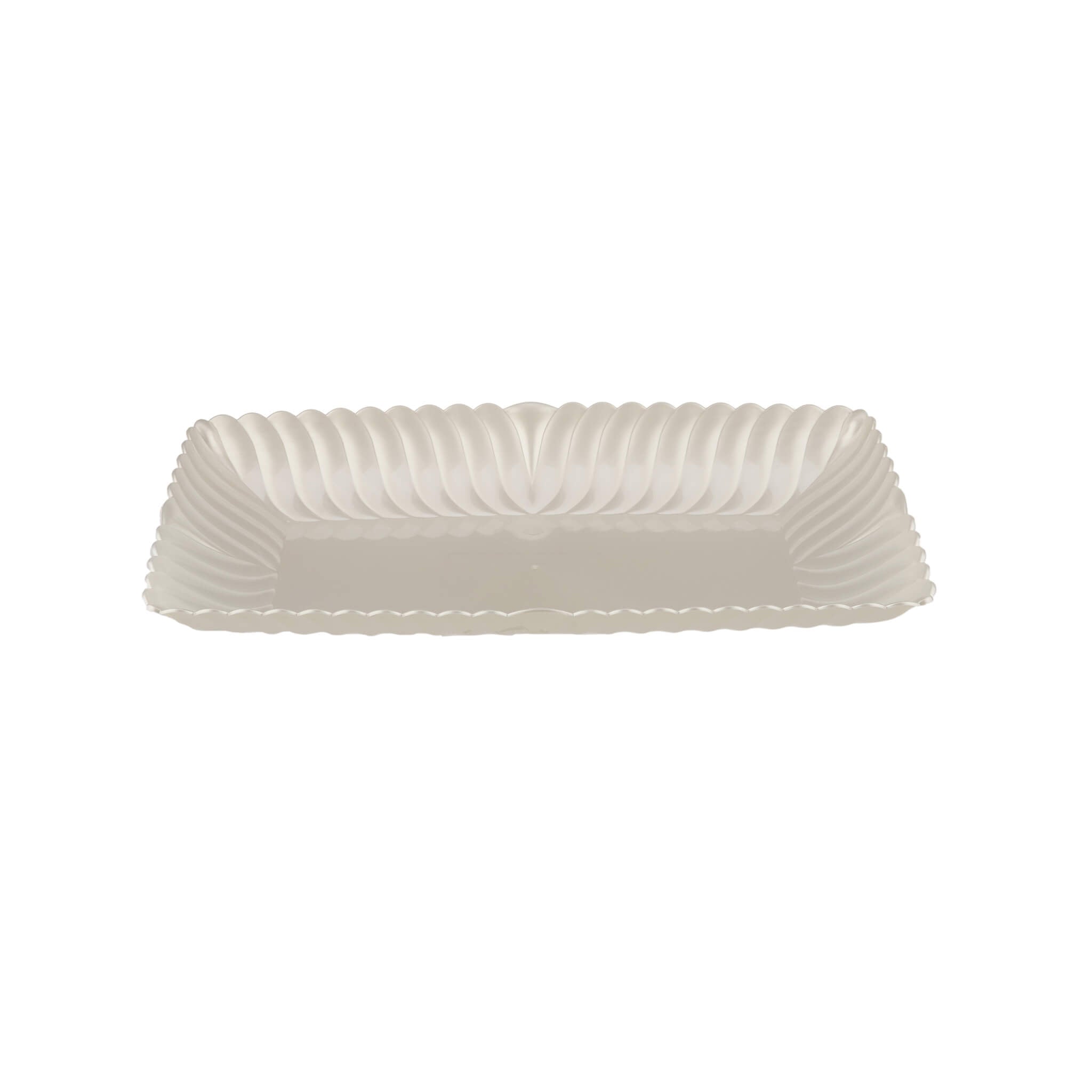 Premium Rectangle Flower Plate 4 Pieces - Hotpack Global