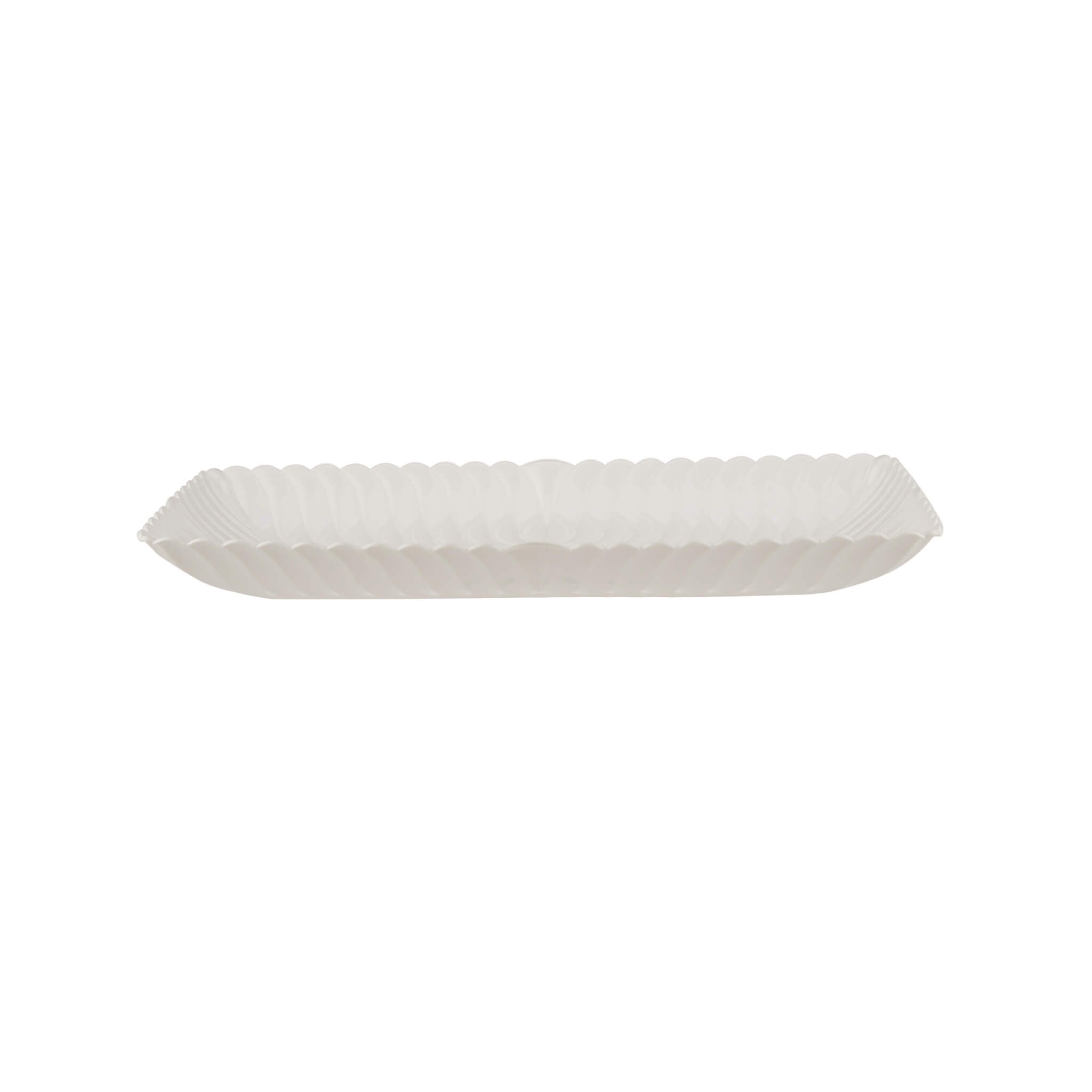 Premium Rectangle Flower Plate 4 Pieces - Hotpack Global