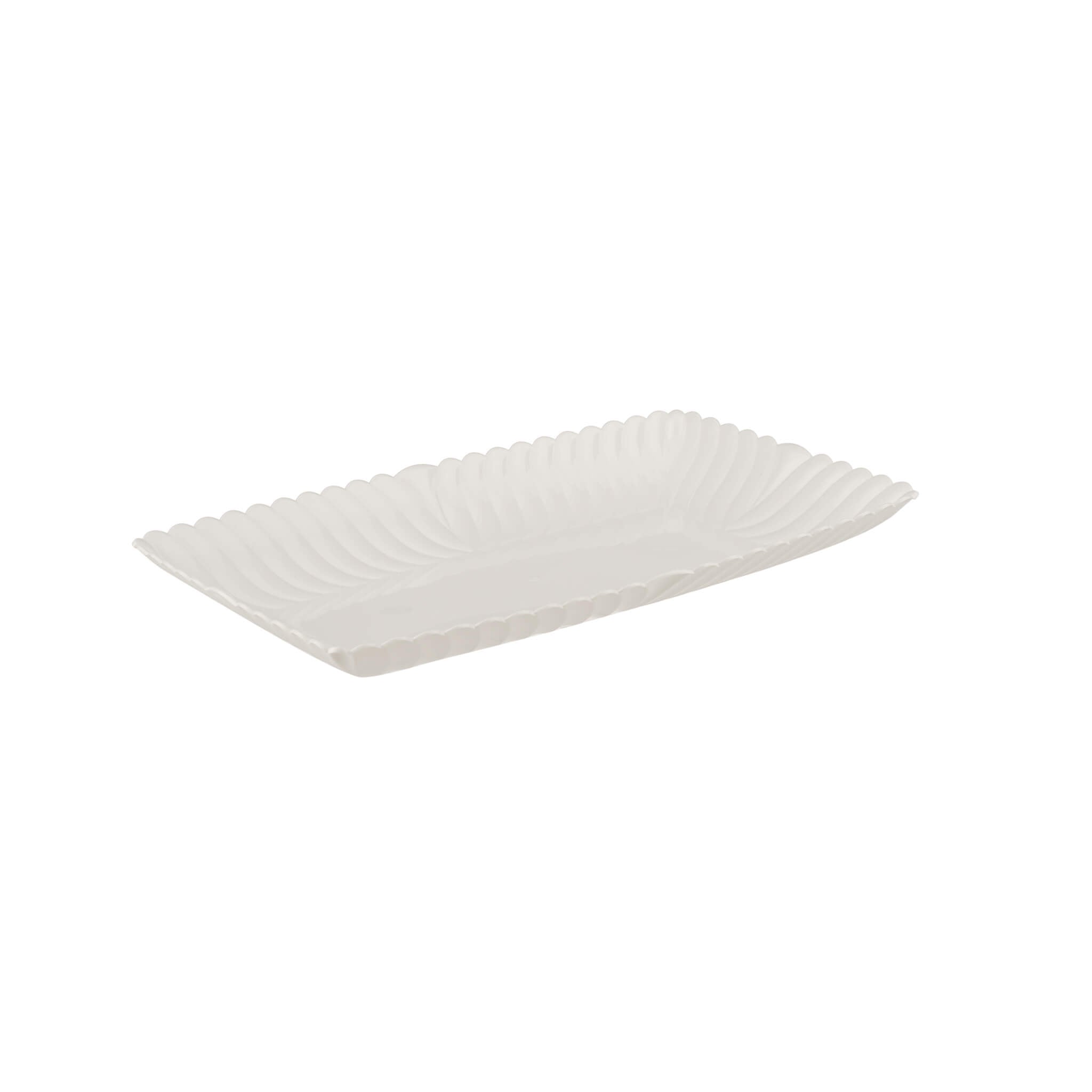 Premium Rectangle Flower Plate 4 Pieces - Hotpack Global