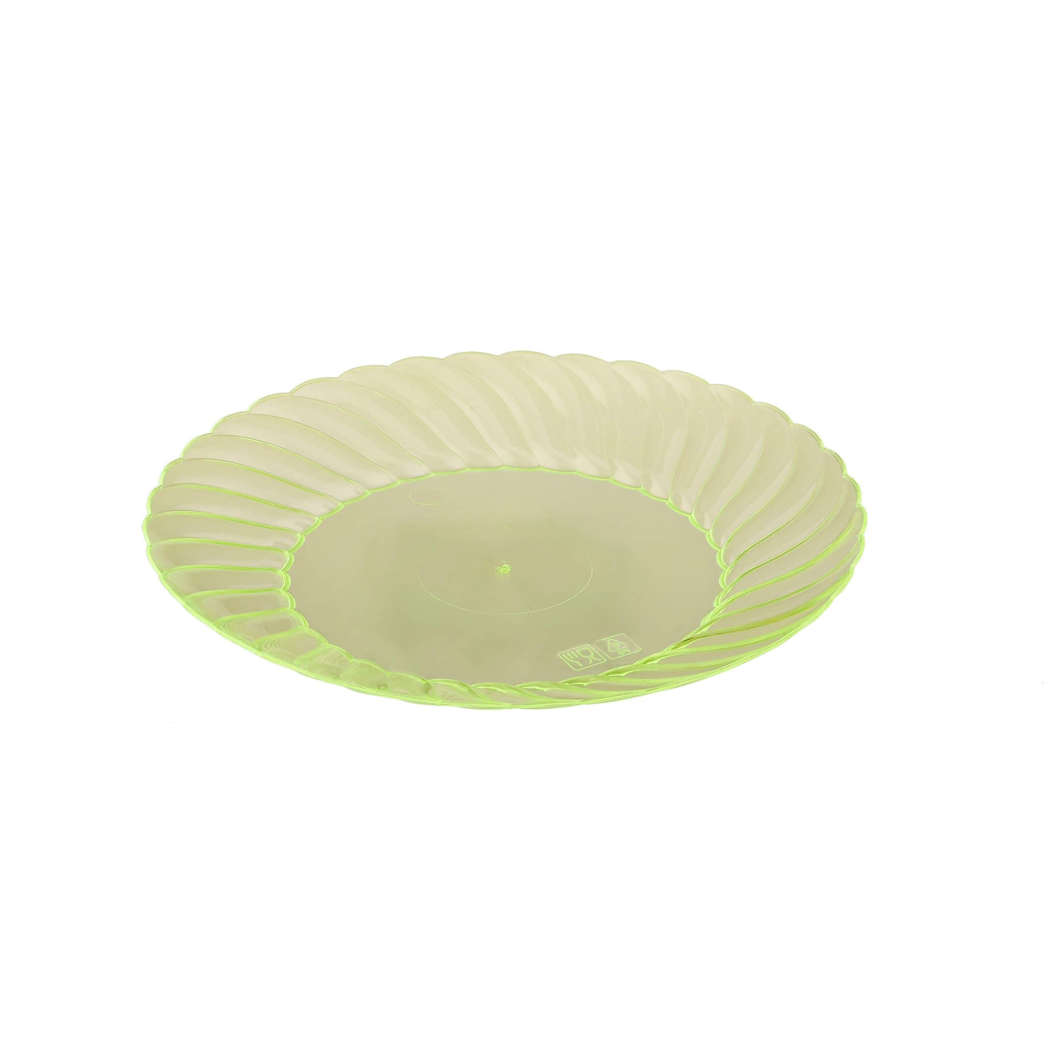 Premium Circle Flower Plate 6 Pieces