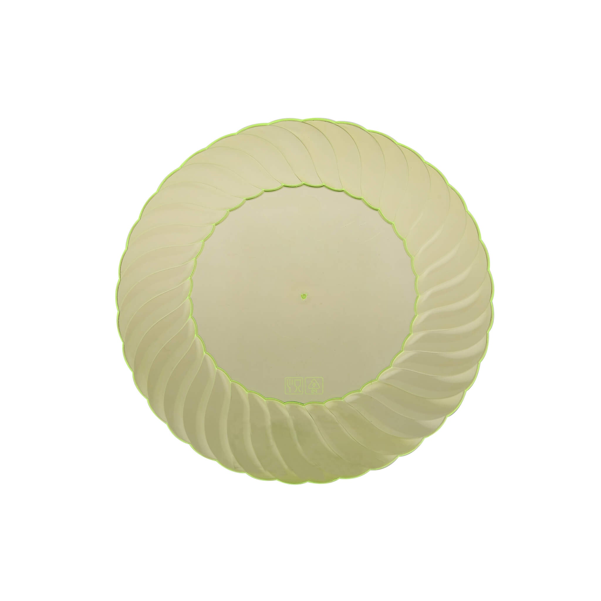 Premium Circle Flower Plate 6 Pieces
