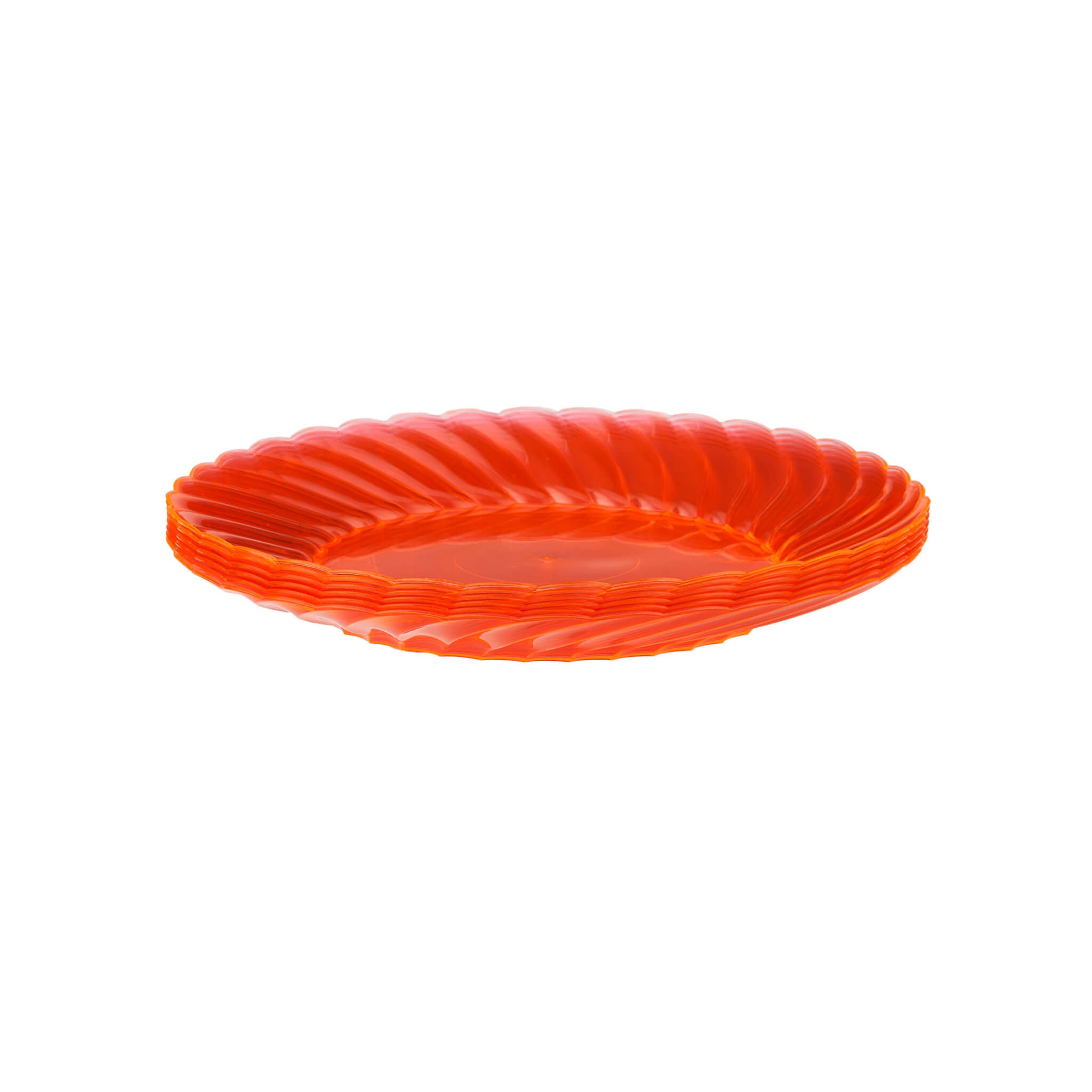 Premium Circle Flower Plate 6 Pieces