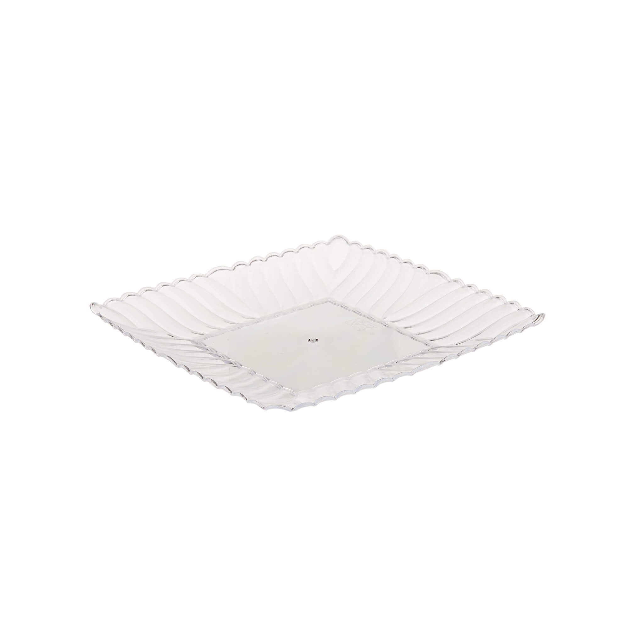 Premium Square Flower Plate - Hotpack Global