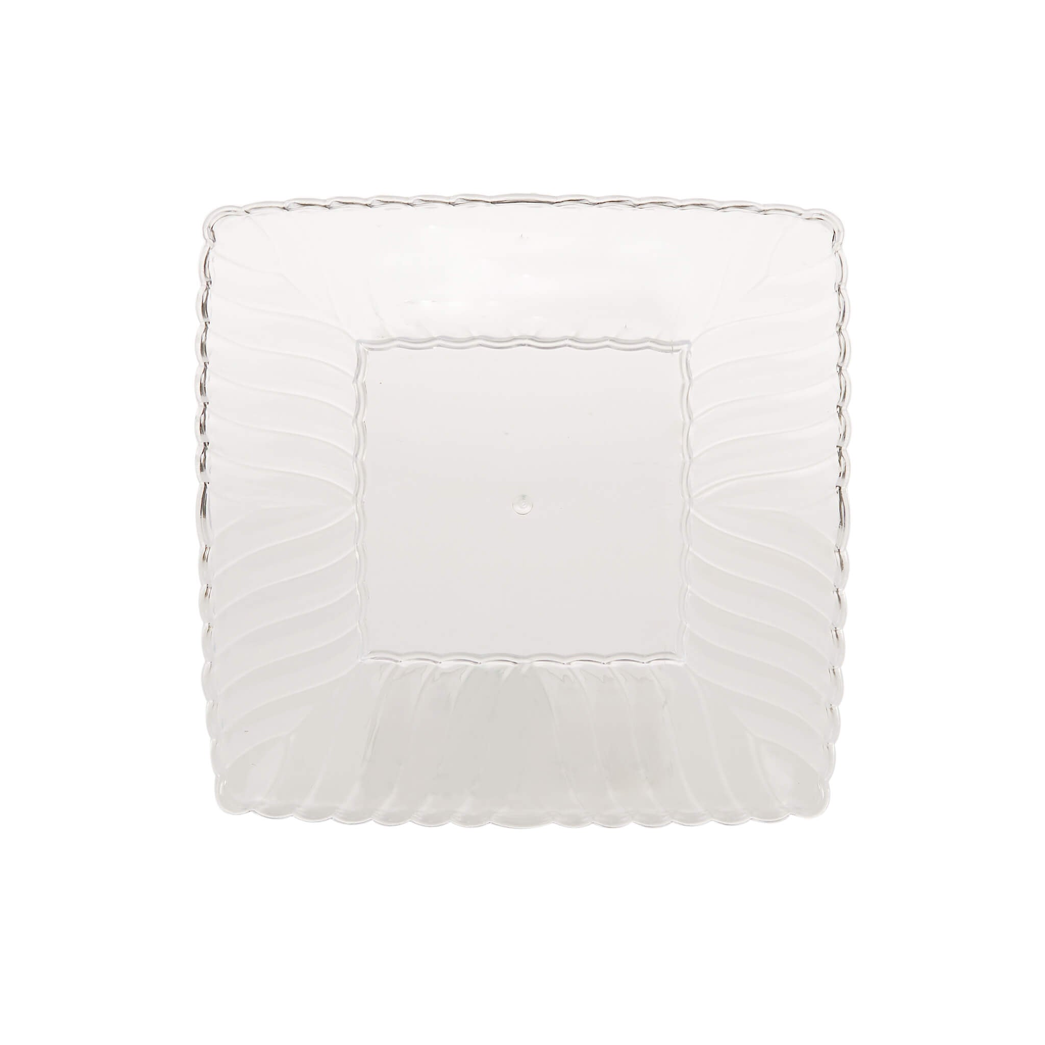 Premium Square Flower Plate - Hotpack Global