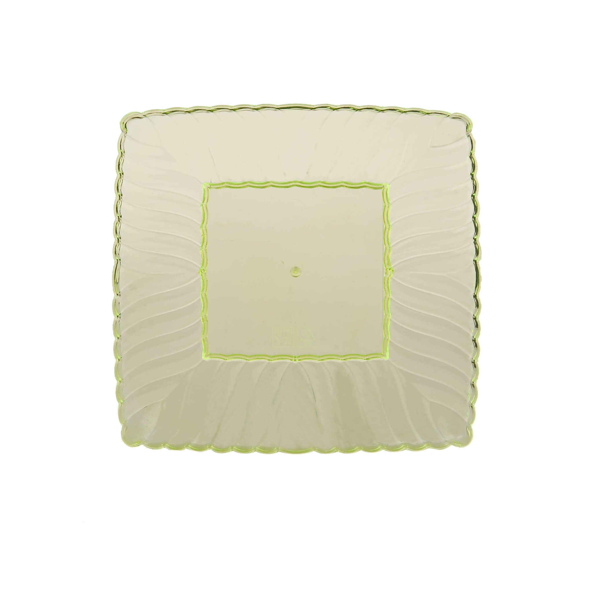 Premium Square Flower Plate - Hotpack Global