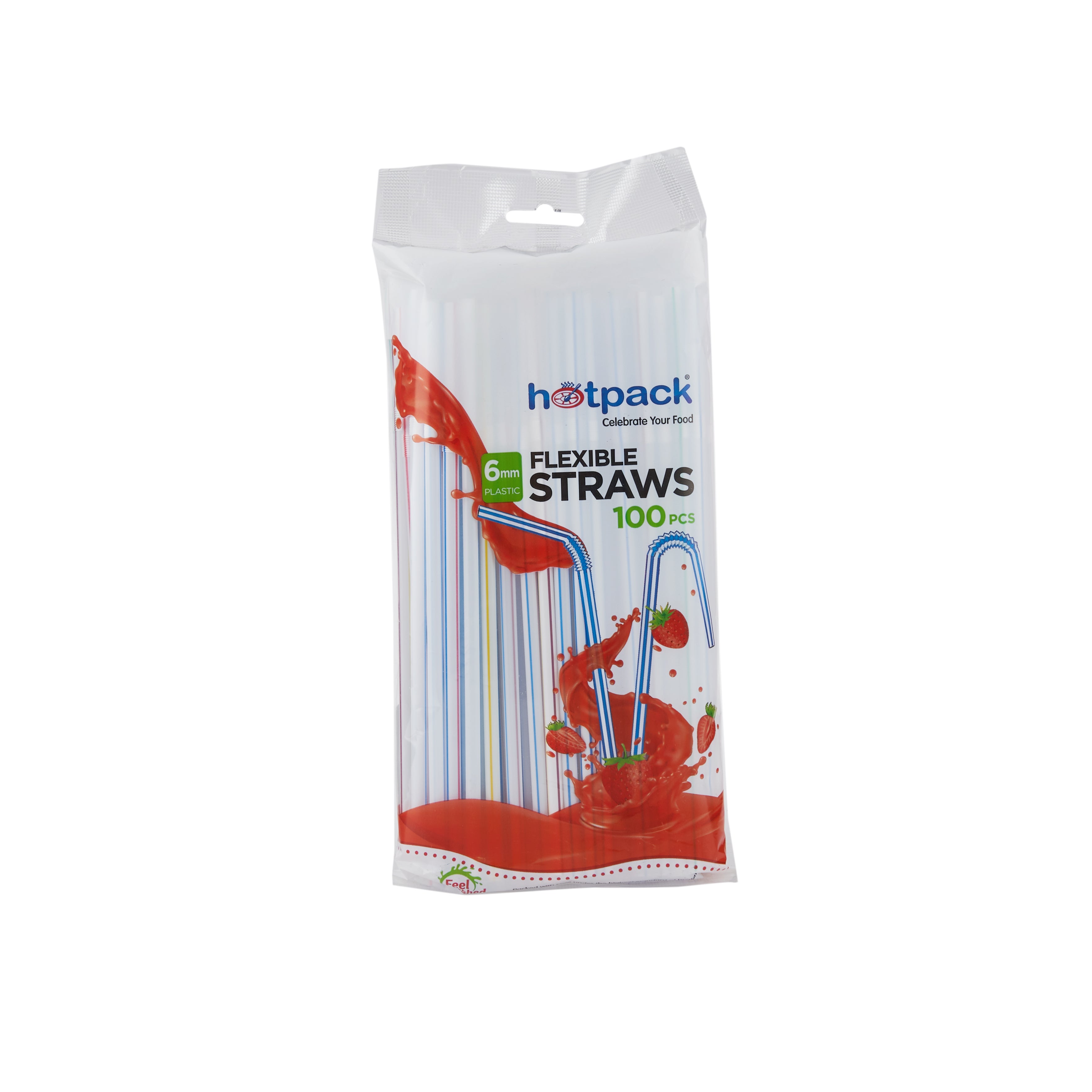 Hotpack Flexible Straw 6mm - Hotpack Global