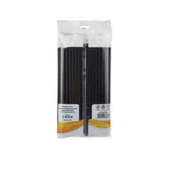 Straight Black colour Straw 8 mm - Hotpack Global