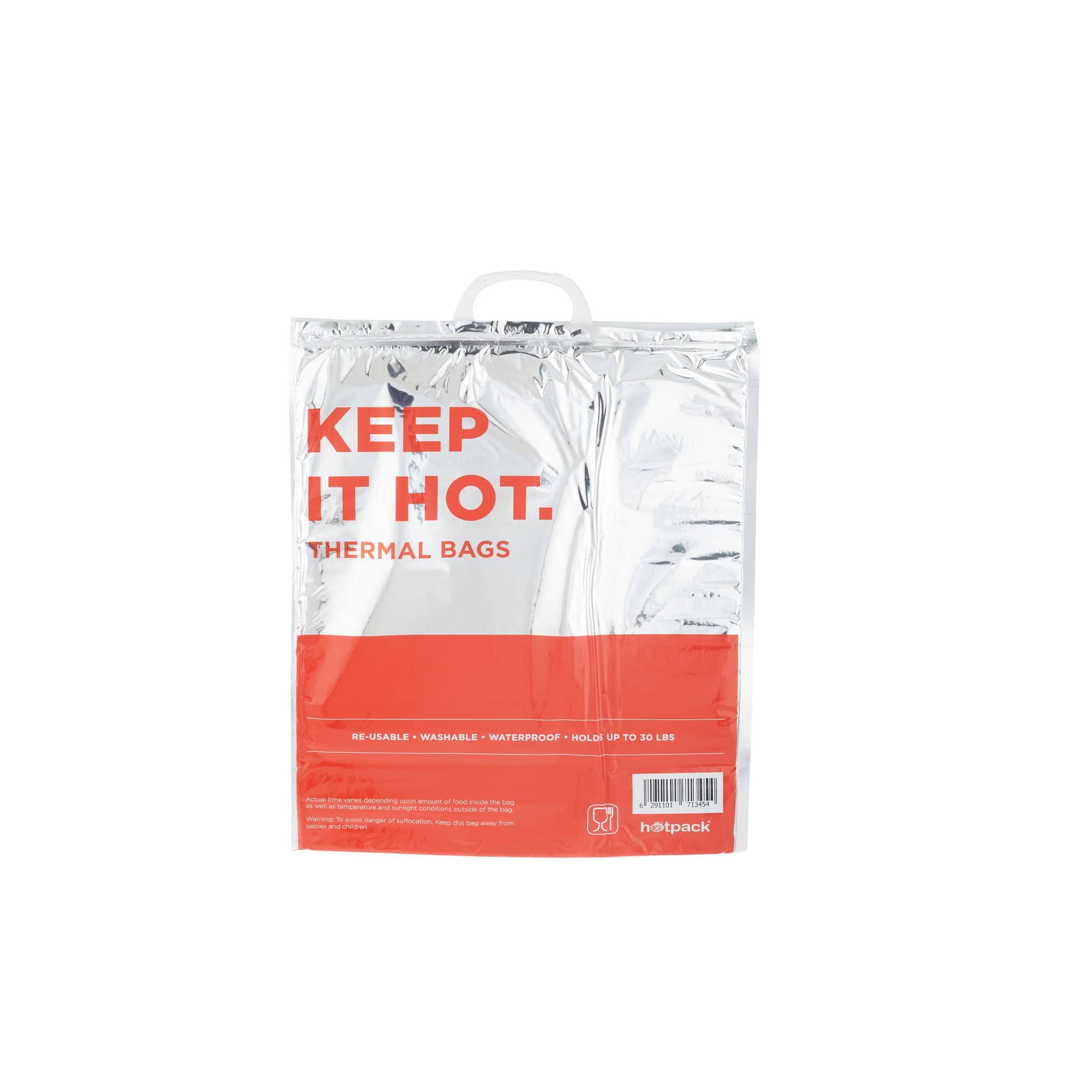 Thermal Bag With Handle 41x49 CM 10 Pieces - Hotpack Global