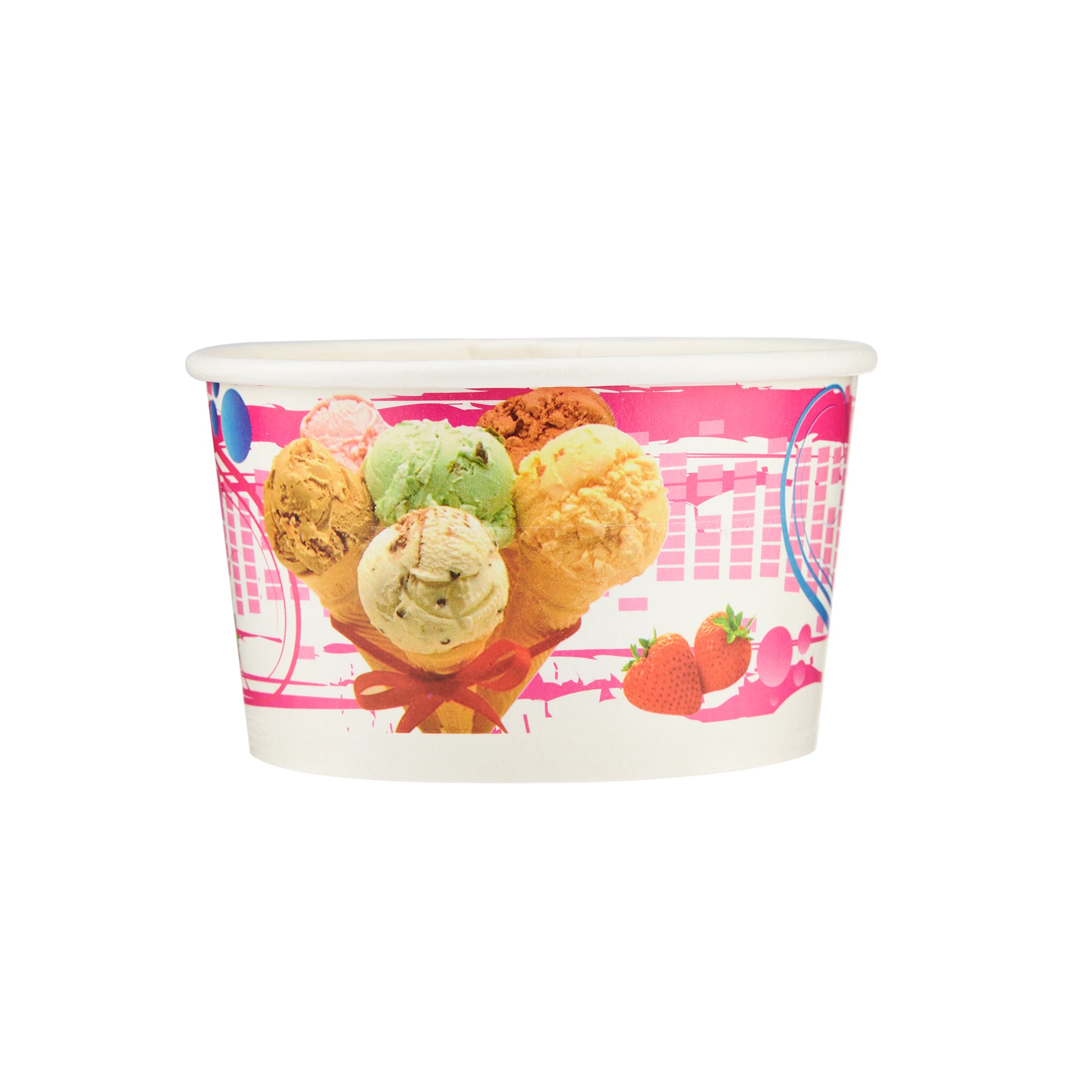 750ml Paper Ice Cream Cup 1000 Pieces - Hotpack Global