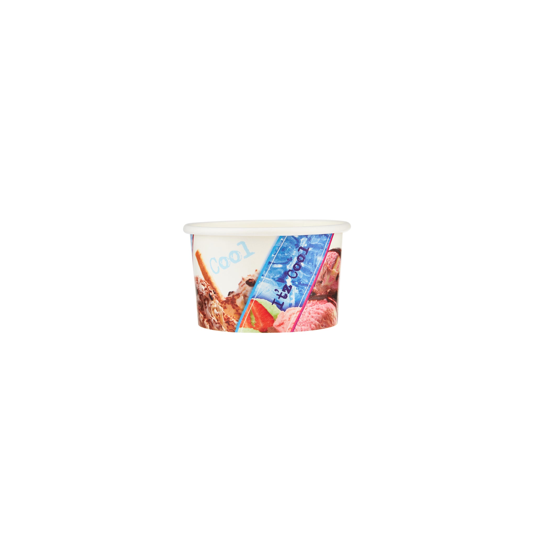 80ml Paper Ice Cream Cup 1000 Pieces - Hotpack Global