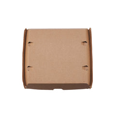 Kraft Flute Dinner Box 17.8X16X8 cm 150 Pieces - Hotpack Global