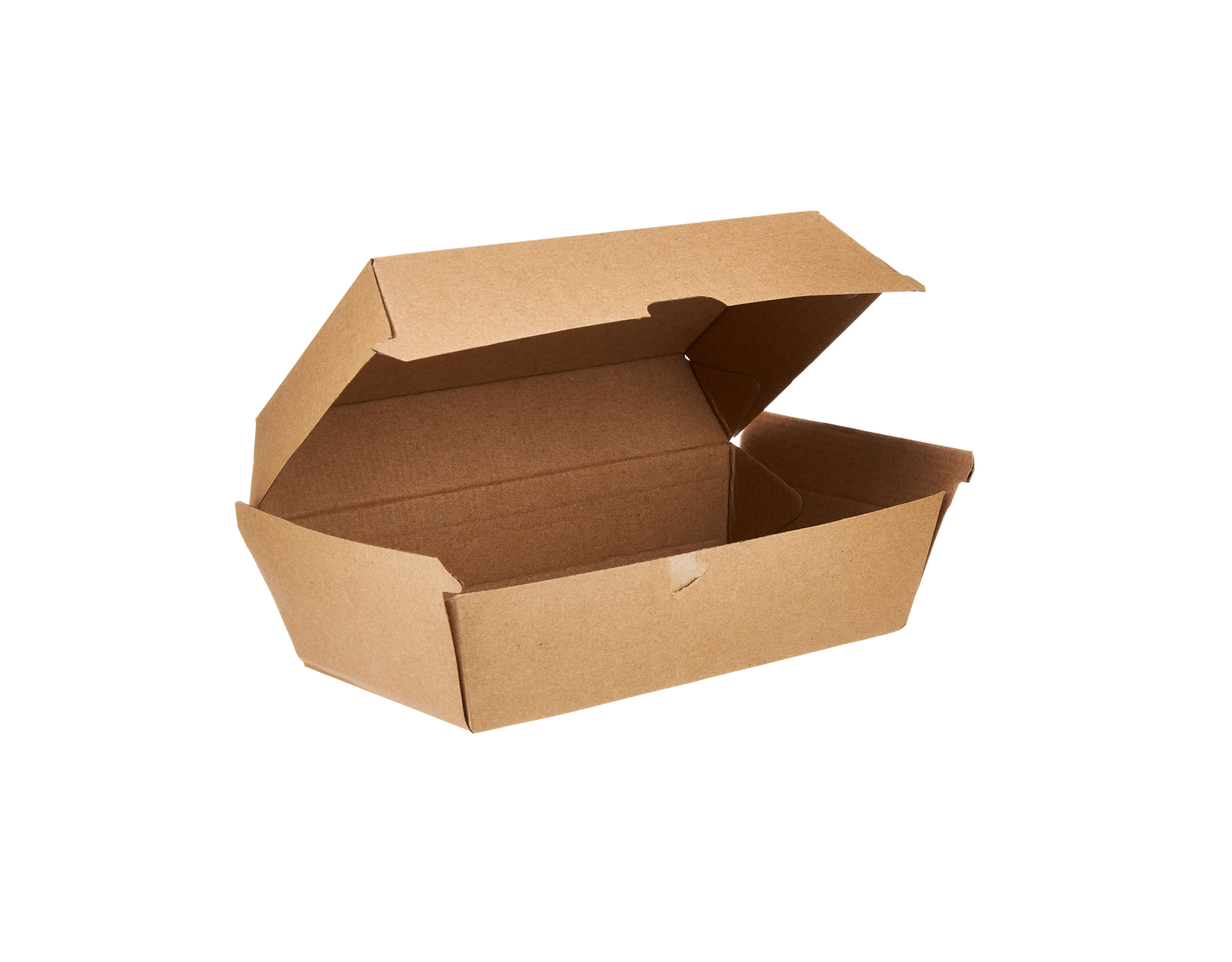Compostable kraft dinner takeaway box - Hotpack Global