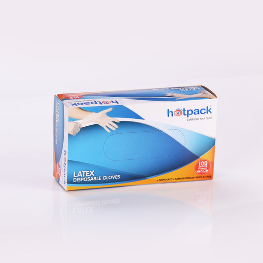 Powdered Latex Gloves - Hotpack UAE