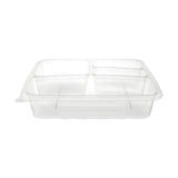 Microwave 4 Compartment Container With Lid - Hotpack Global