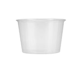Round Clear Microwavable Container 525ml with lid - Hotpack Global