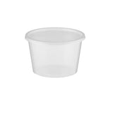 Round Clear Microwavable Container 525ml with lid wholesale - Hotpack Global
