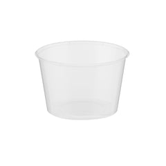Round Clear Microwavable Container 525ml with lid wholesale - Hotpack Global