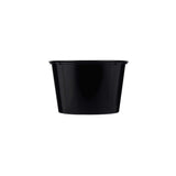 Black Round Microwavable Container 525ml wholesale food packaging - Hotpack Global