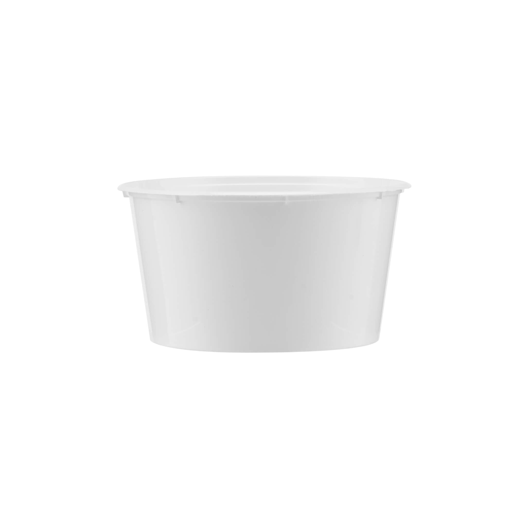 White Round Microwavable Container 500 Pieces - Hotpack Global