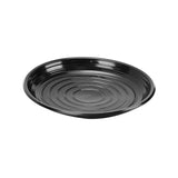 Hotpack | Black Base Round Microwave Safe Plate 9" | 150 Pieces - Hotpack Global