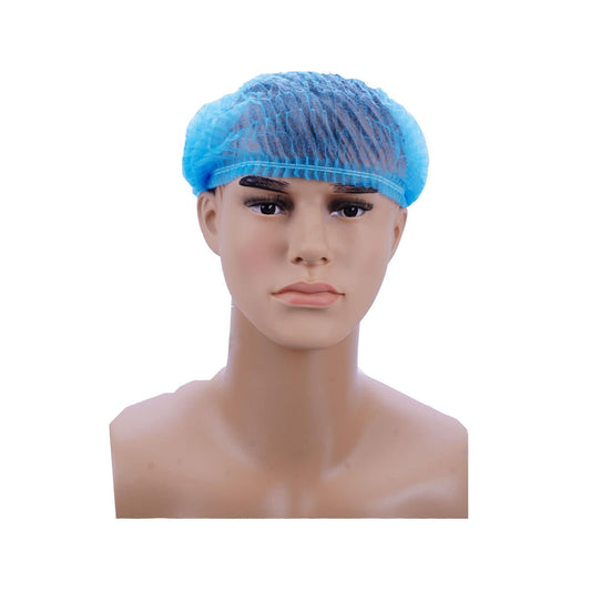 Hotpack | Bouffant Cap Blue Color  | 100 Pieces X 10 Packts - Hotpack Global