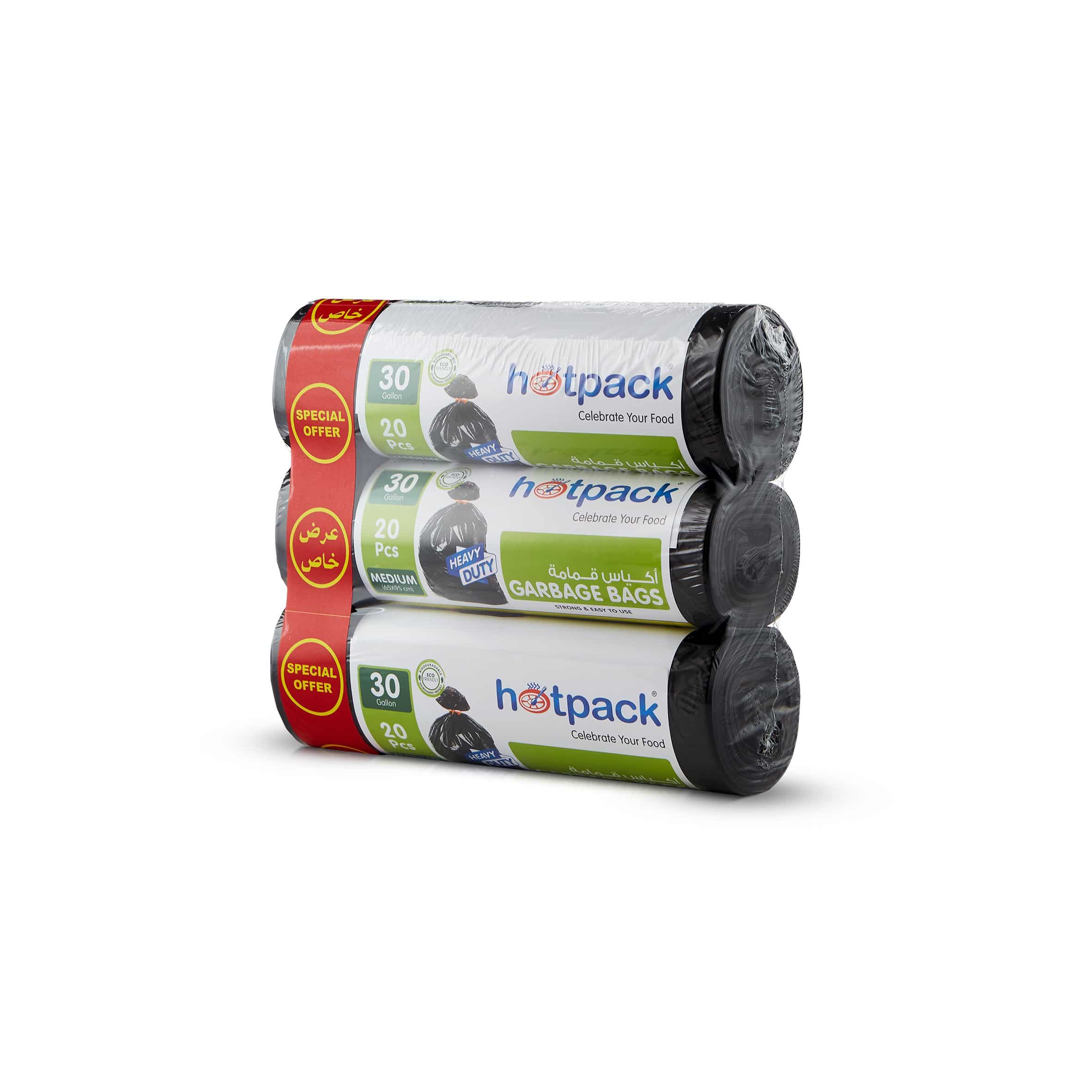 Rhino Garbage Bags Medium Rolls Frosted - DFL Importers