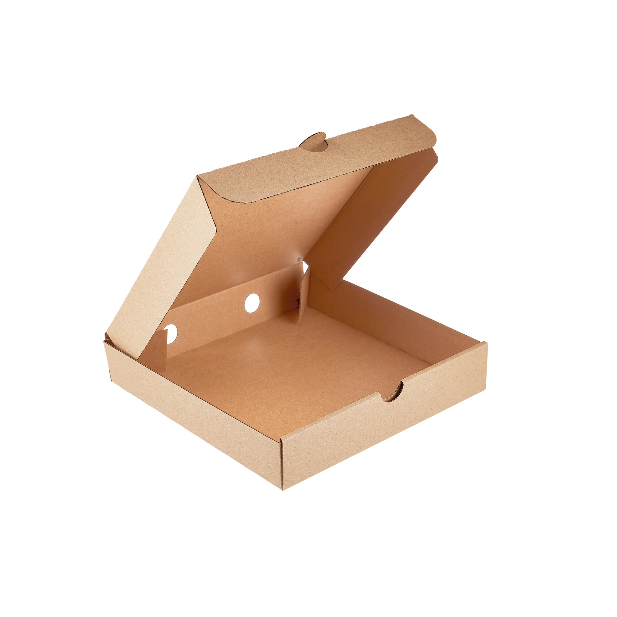 Pizza Box Brown Plain [12inch] (a pack of 100)