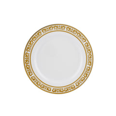 Premium Design Round Plate with Gold Rim 10 Pieces - Hotpack Global