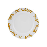 Premium Design Round Plate with Gold Rim 10 Pieces - Hotpack Global