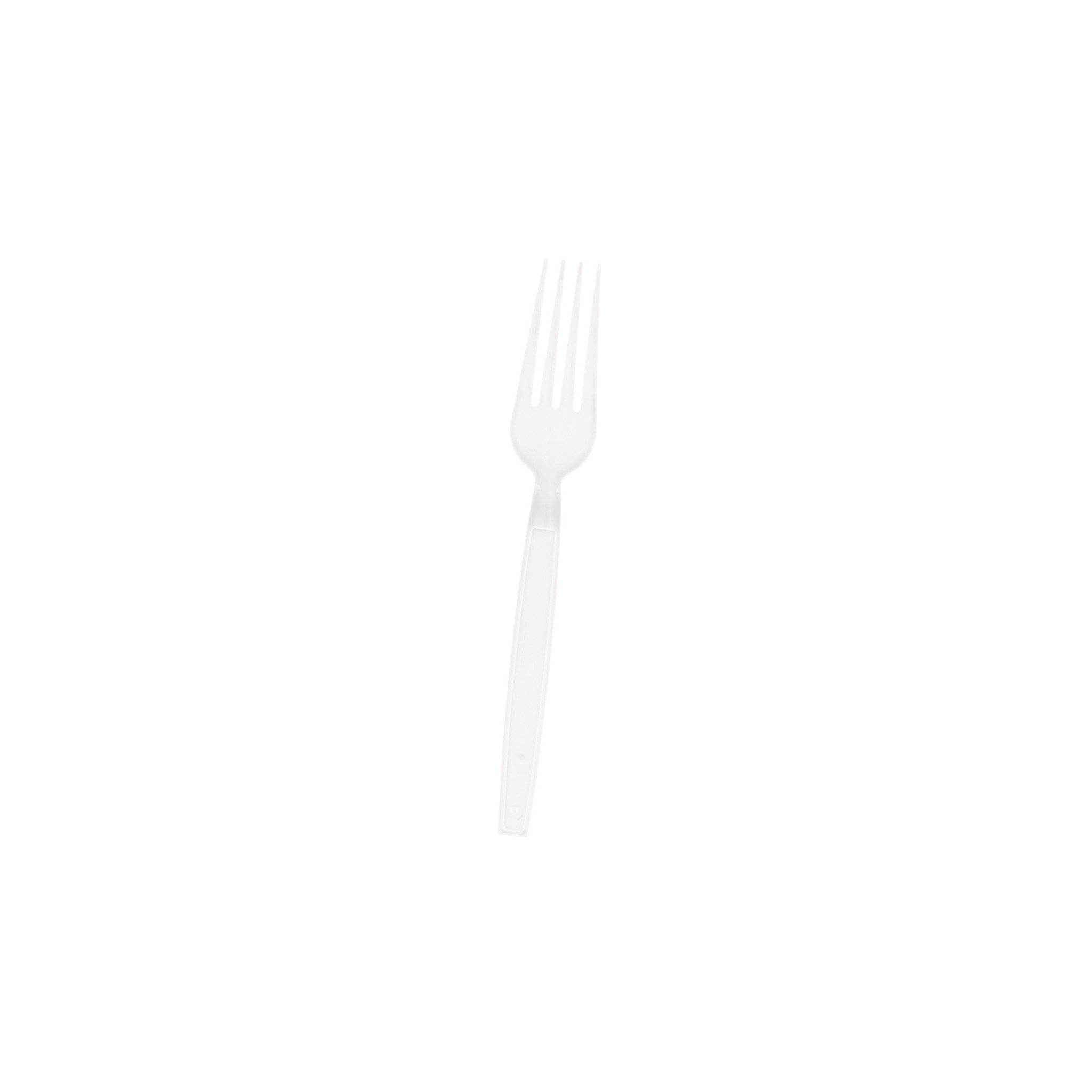 Hotpack | Plastic Heavy Duty White Fork | 1000 Pieces - Hotpack Global