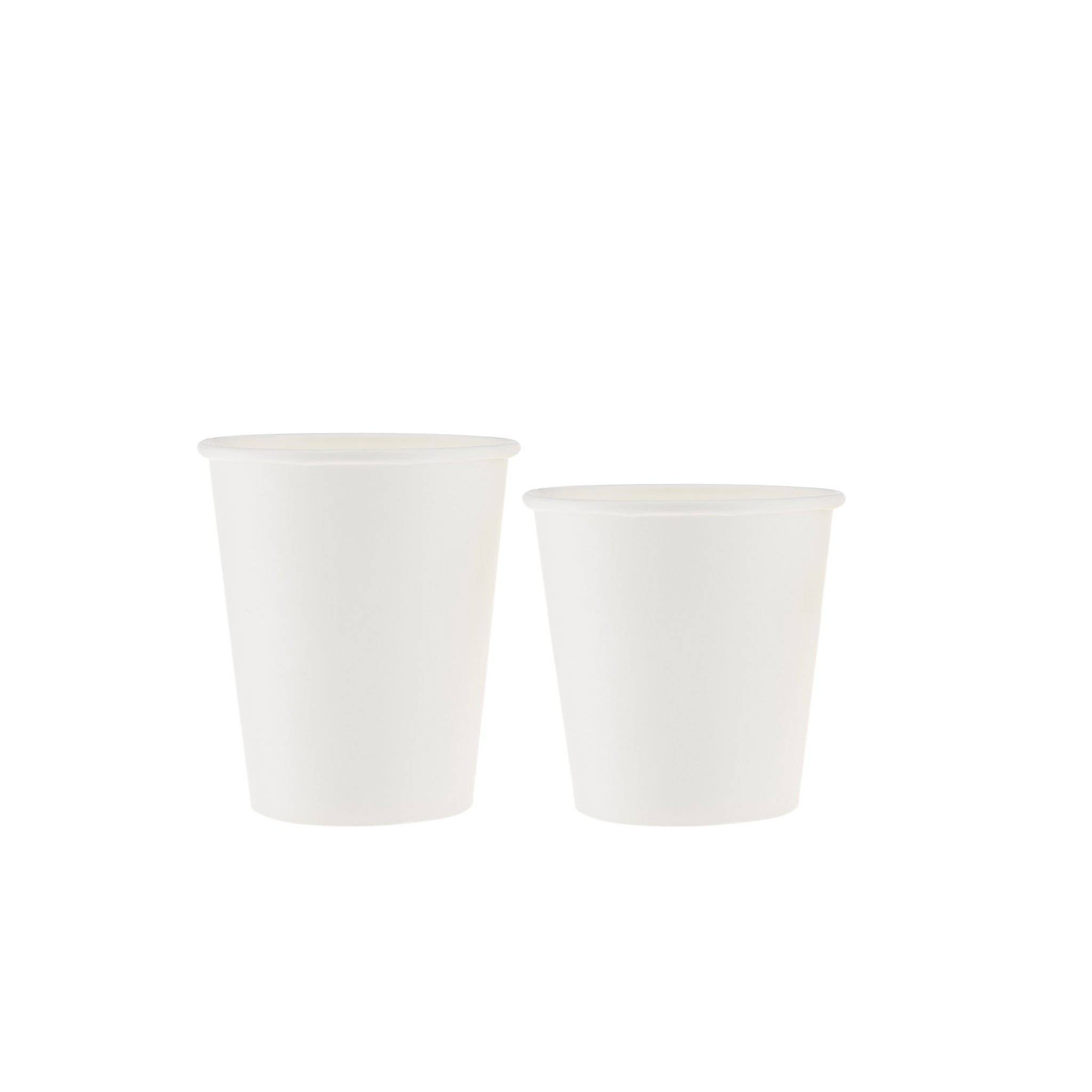 7oz single wall cups white (500 pieces) and 8oz single wall cups white (500 pieces) 26th Anniversary Combo - Hotpack Global