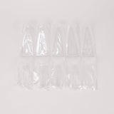 Plastic Cake Cutter Knife Crystal Clear Large Size 5 Pieces - Hotpack Global