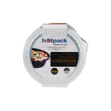 8+2 Offer Black Base Round Container 24 oz - Hotpack Global