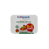 Offer Pack Clear Microwavable Rectangle Container - hotpackwebstore.com
