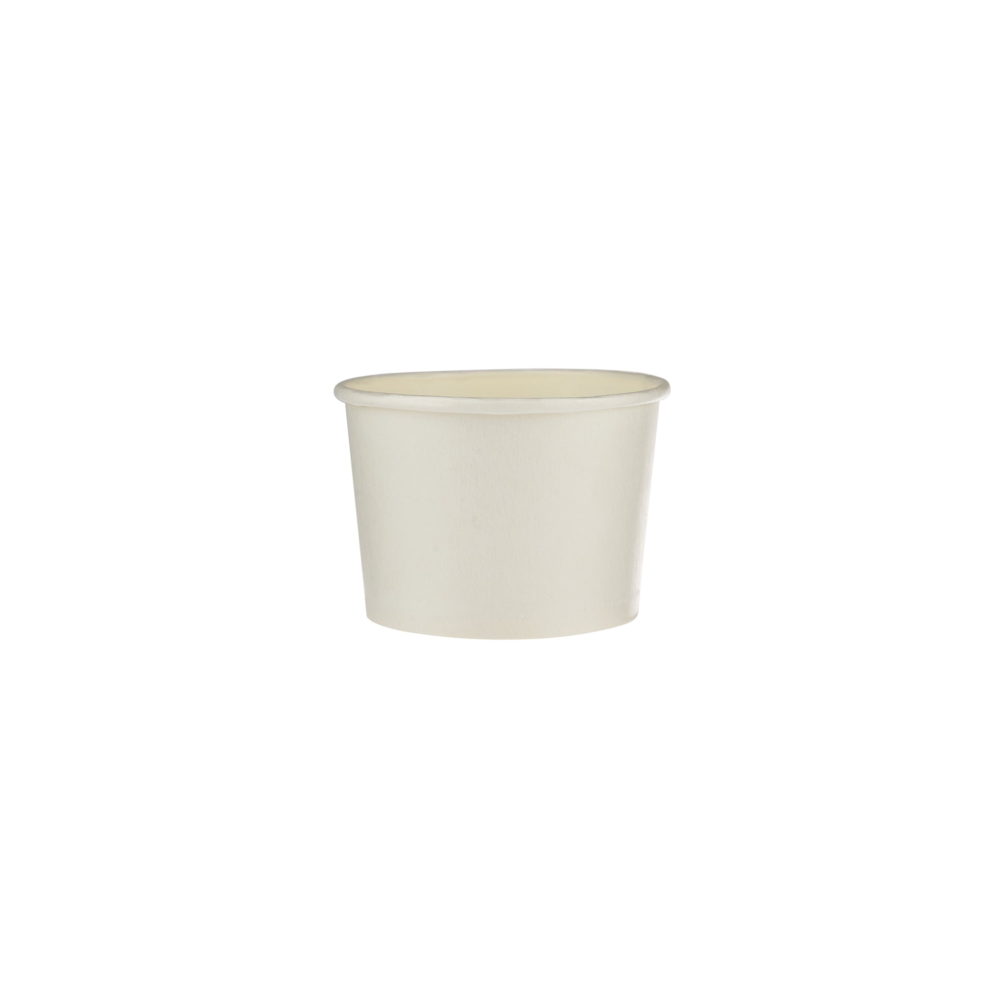 1000 Pieces 250 ml White Paper Soup Bowl - Hotpack Global