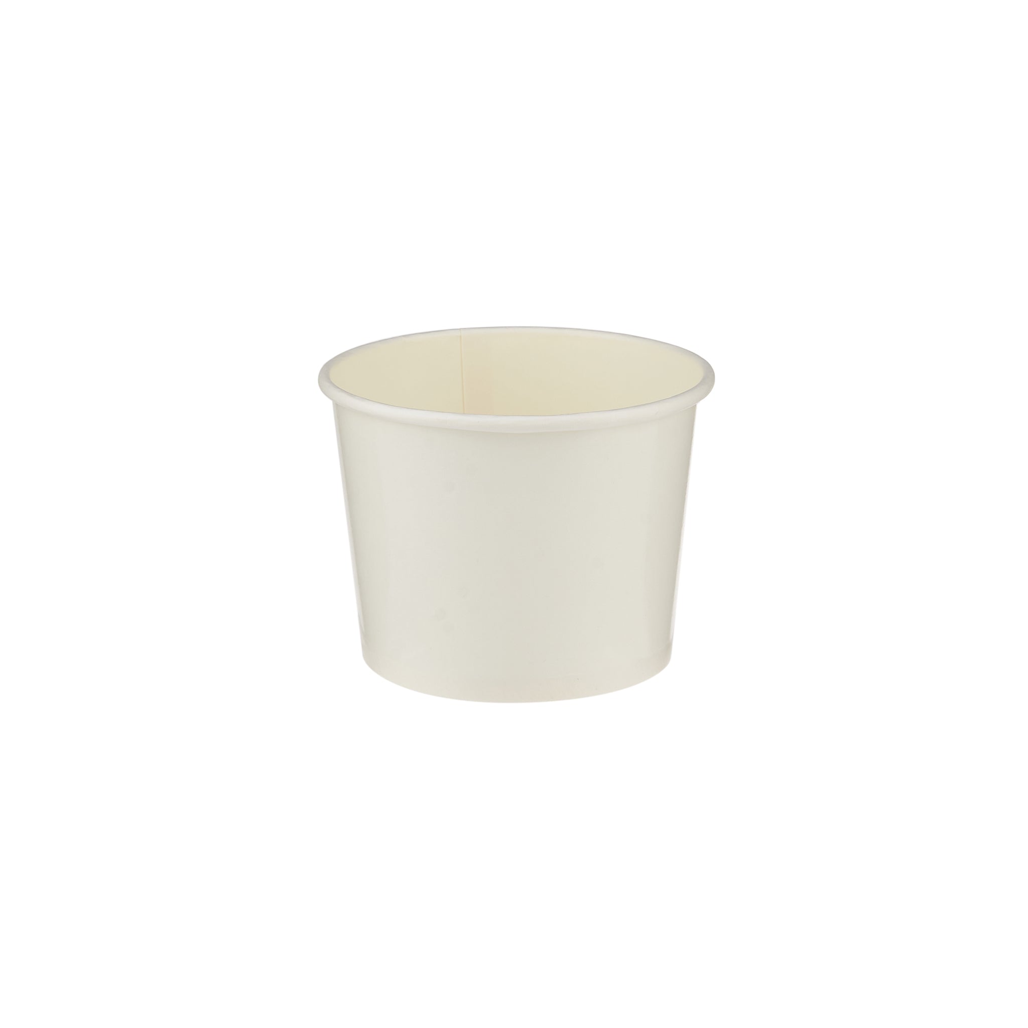 1200 Pieces 400 ml White Paper Soup Bowl - Hotpack Global