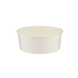600 Pieces 900 ml White Paper Soup Bowl - Hotpack Global