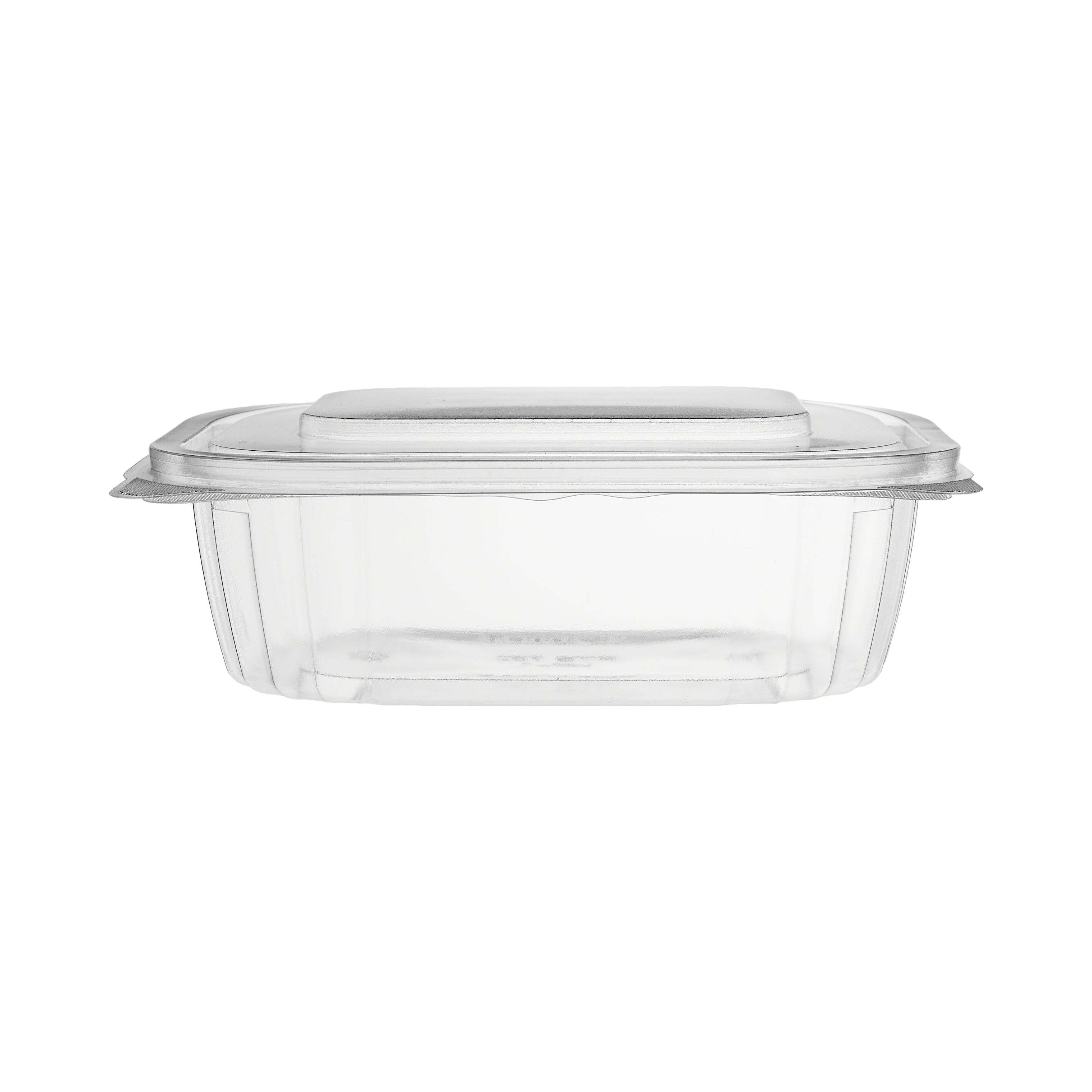 Clear Pet Hinged Oval Container - Hotpack UAE