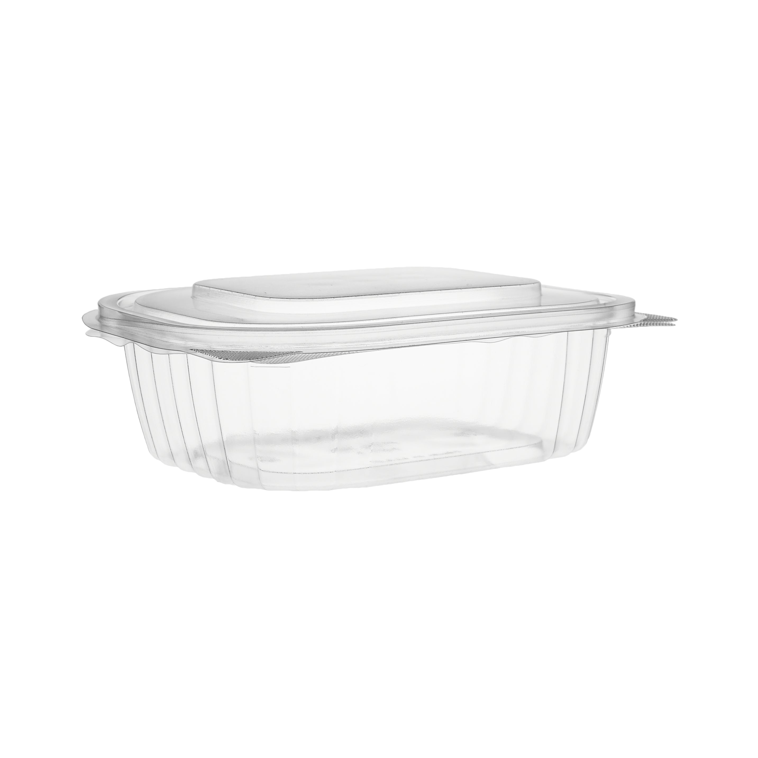 Clear Pet Hinged Oval Container - Hotpack UAE