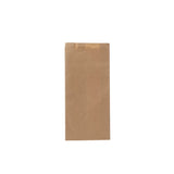 140x75x330 mm Brown Pinch or Flat Bottom Kraft Paper Bags - Hotpack Global