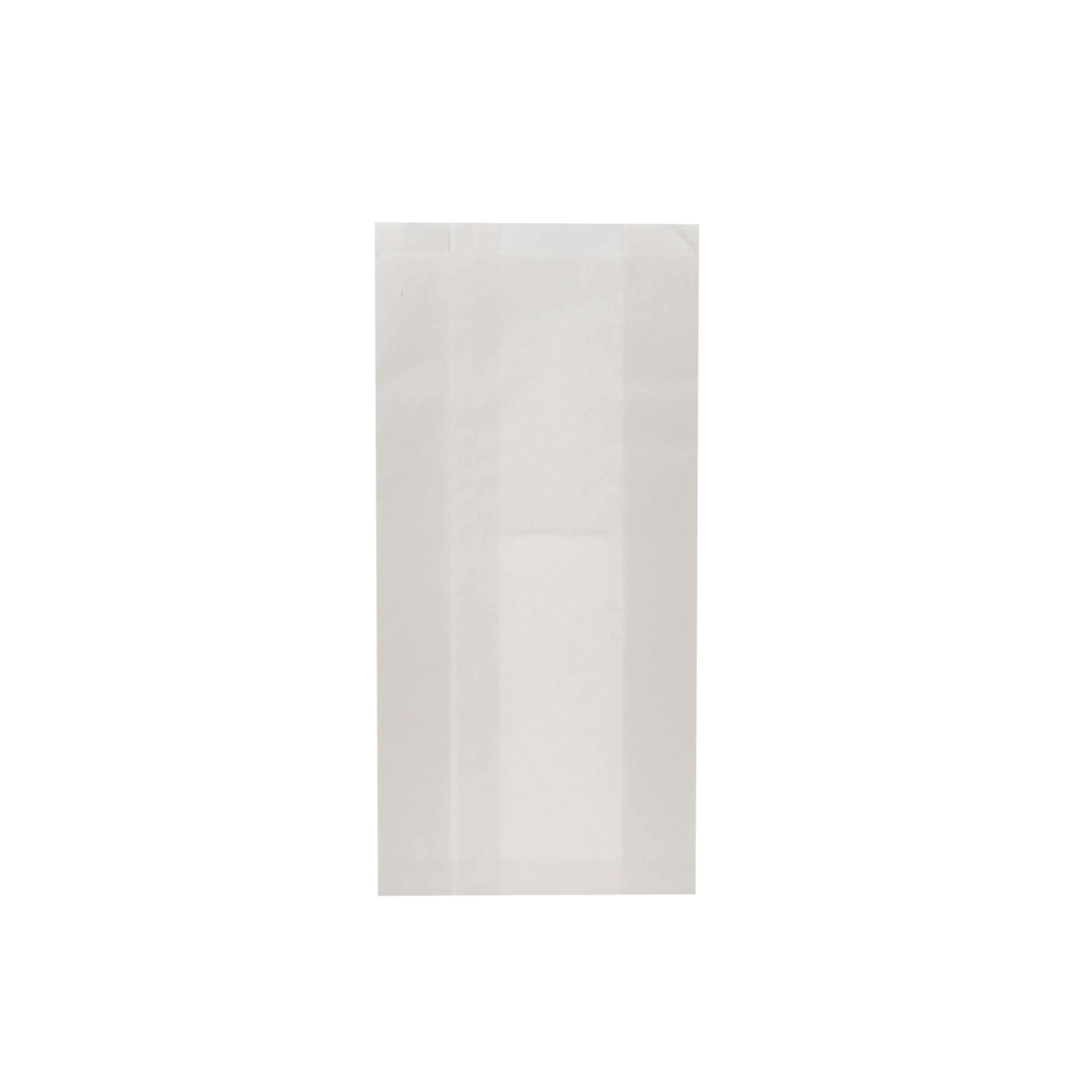  No.3 Pinch or flat bottom paper bag white - Hotpack Global